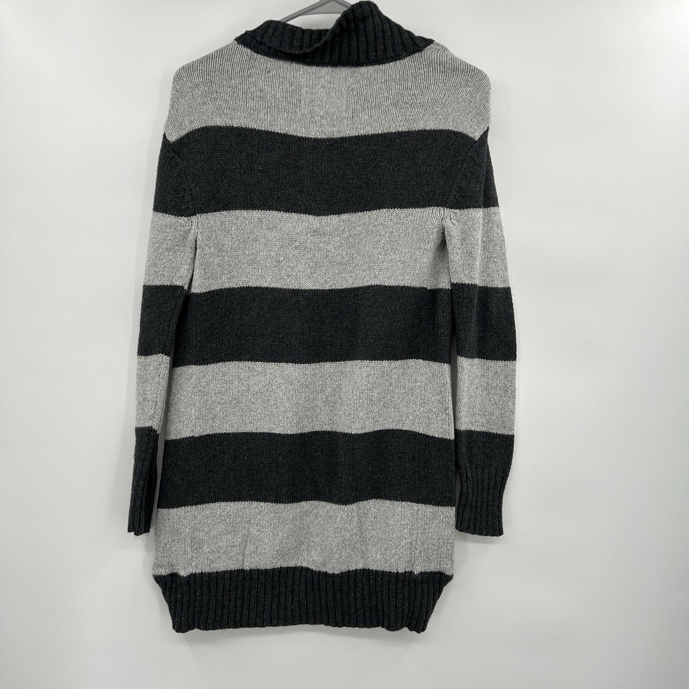 VTG Aeropostale Y2K Womens Cardigan Sweater Sz S Gray Grunge Indie Sleaze 2000s - Picture 7 of 8